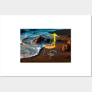 Beach Chair Posters and Art